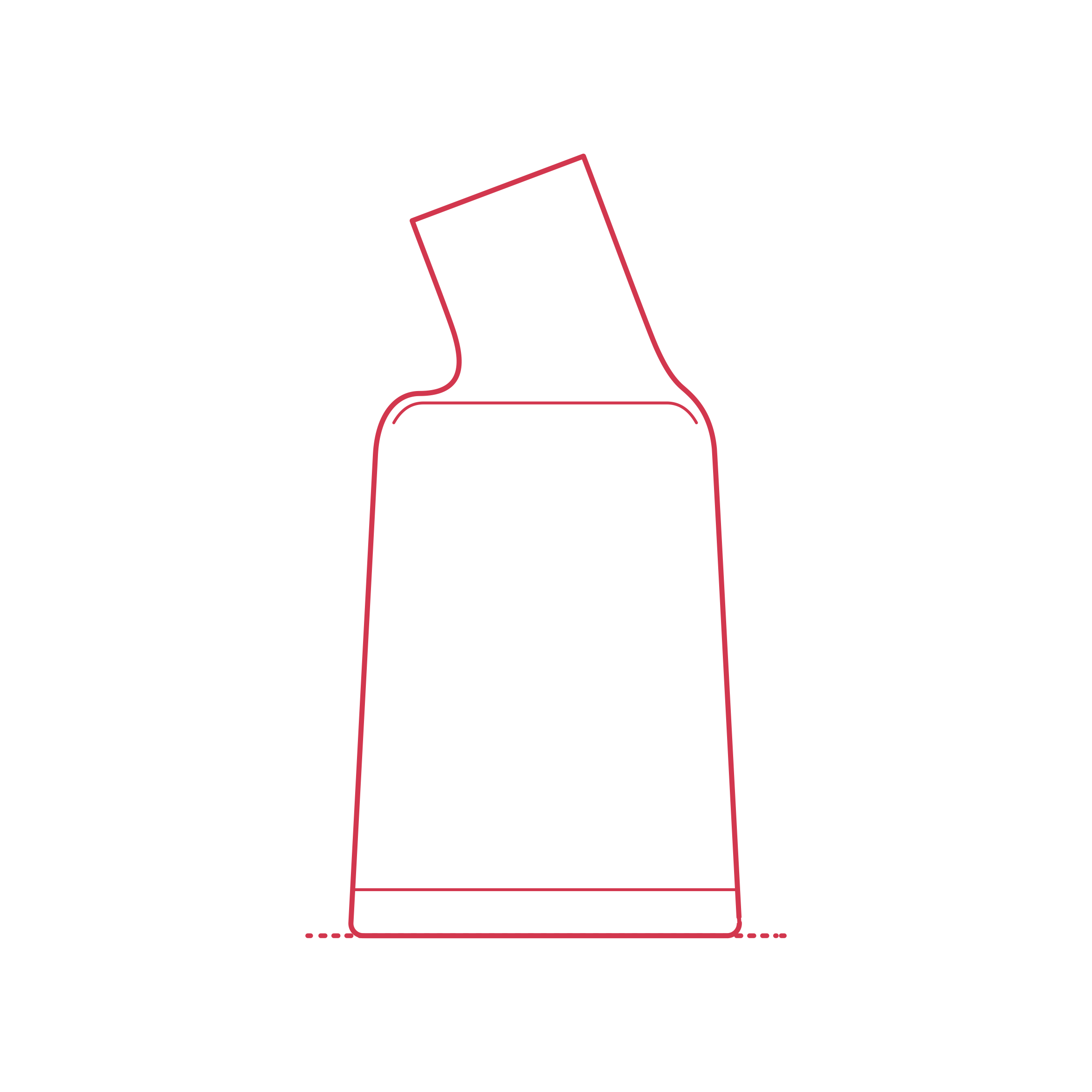 Objects Decorative Vases Variant Glass Vase Medium Outline Svg Vector Free Vectors